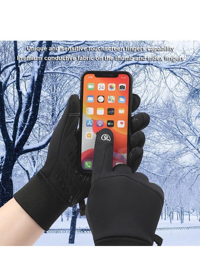 Windproof Winter Gloves for Men Women Cold Weather Touchscreen for Ski/Snow/Drive/Snowboard/Run/Cycling - Image 3
